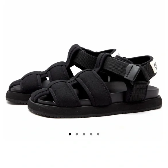 GOOD NEWS GOAT - Sandal
BLACK Good News Goat quilted sandals in black - ShopStyle main image 2